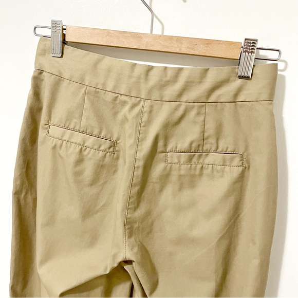 Aritzia Sunday Best Charlie Full Length Wide Leg Trouser Pant Khaki Tan size 00 - Picture 8 of 16